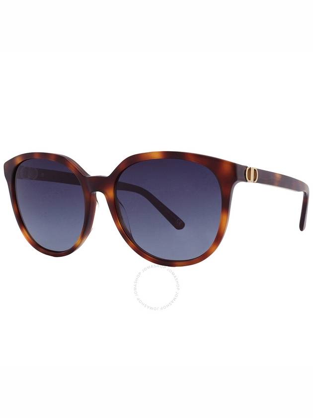 Dior 30MONTAIGNEMINI SI Blue Grey Square Ladies Sunglasses CD40018I 53W 58 - DIOR - BALAAN 3