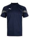 Team Final Training Jersey Short Sleeve T-Shirt Navy - PUMA - BALAAN 2