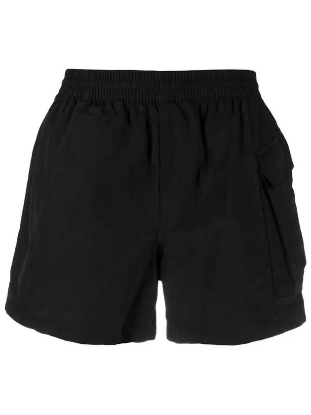 Logo Pocket Swim Shorts Black - Y-3 - BALAAN 3