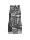 muffler gray 8061148 - BURBERRY - BALAAN 1