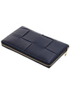 Intrecciato Zipper Around Long Wallet Space - BOTTEGA VENETA - BALAAN 5