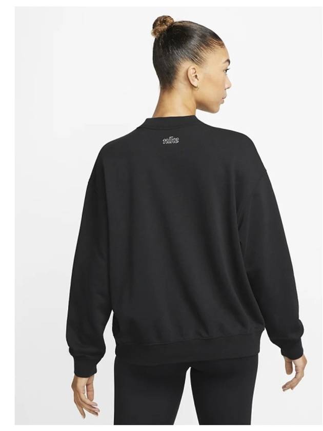 Dri-Fit Get Fit Graphic Crew Neck Sweatshirt Black - NIKE - BALAAN 3