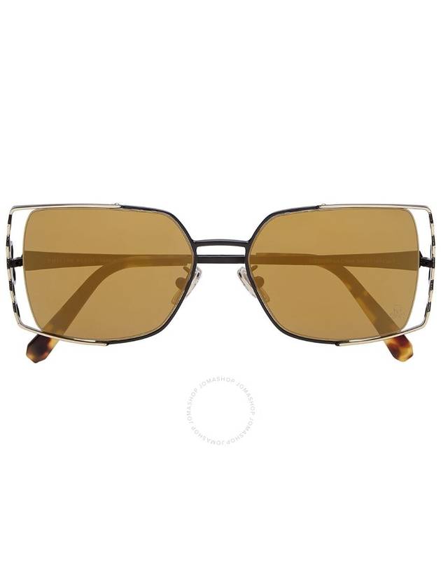 Philipp Plein Rectangular Ladies Sunglasses 000-WES0089-PTE003N-CGXA - PHILIPP PLEIN - BALAAN 1