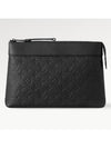 Louis Vuitton Pochette Voyage Souffle Monogram Clutch Bag Black - LOUIS VUITTON - BALAAN 10