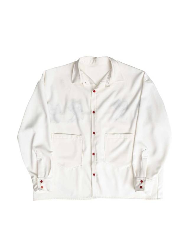 Dog Leg Dance Shirt White - PLA.Y_P - BALAAN 2