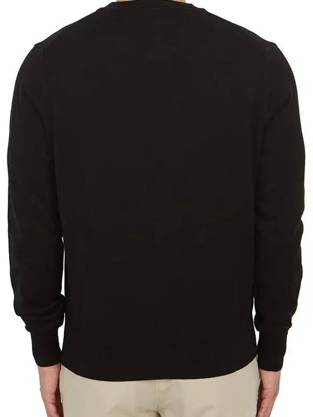 ORB Embroidered Crew Neck Knit Top Black - VIVIENNE WESTWOOD - BALAAN 5