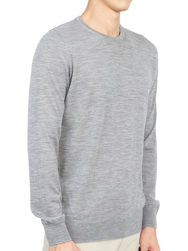 Men's Knit Top Gray - JOHNSTONS OF ELGIN - BALAAN 4