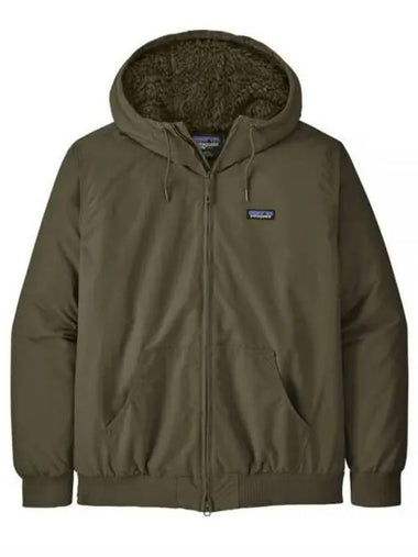 Men's Lined Isthmus Hooded Jacket Military Green - PATAGONIA - BALAAN 1