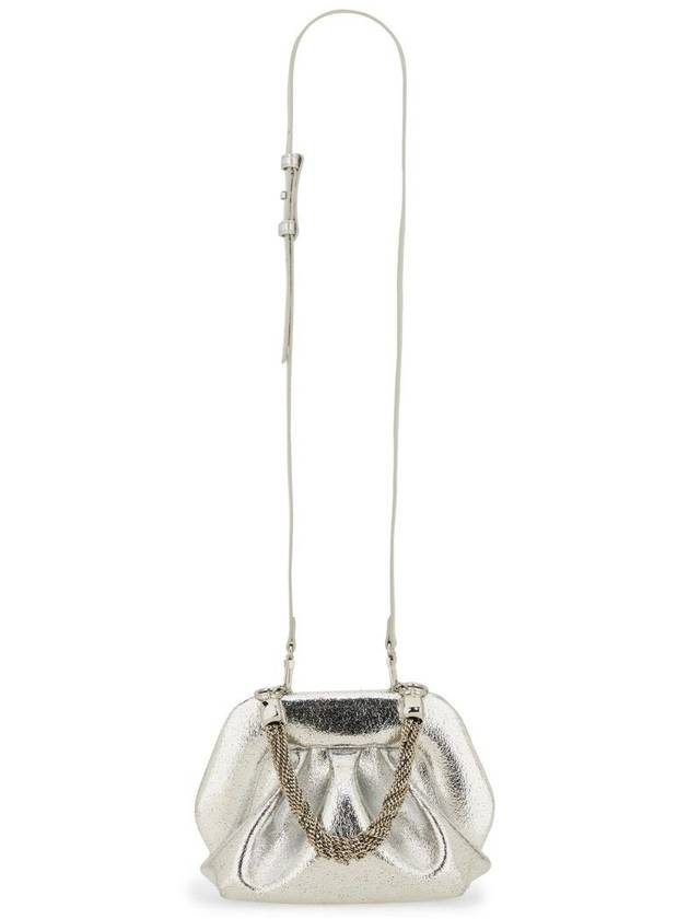 Themoirè 'Gea' Silver Palm Bag - THE MOIRE - BALAAN 3