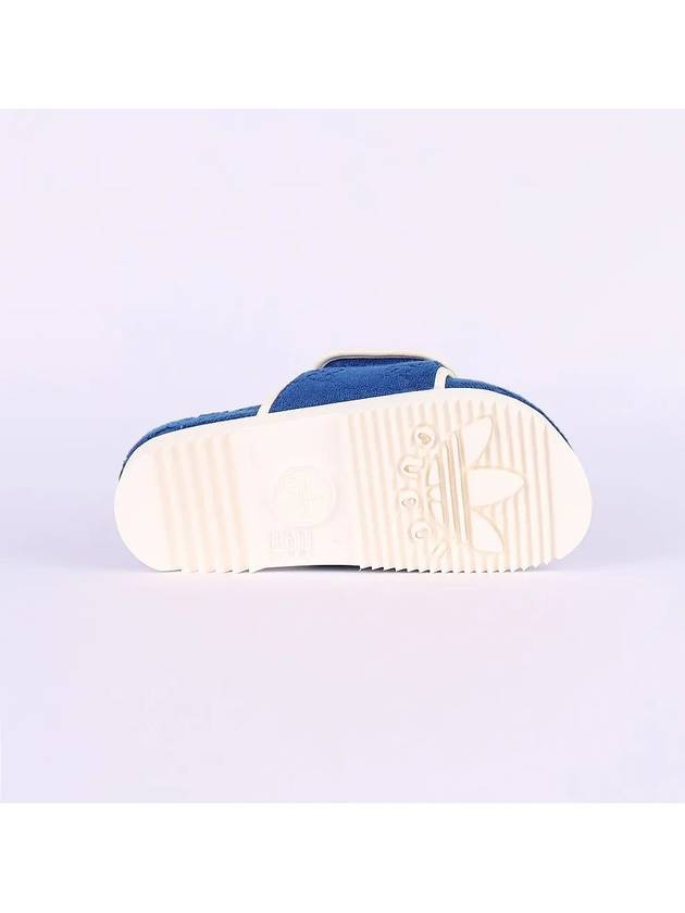 Adidas GG platform sandals blue - GUCCI - BALAAN 5
