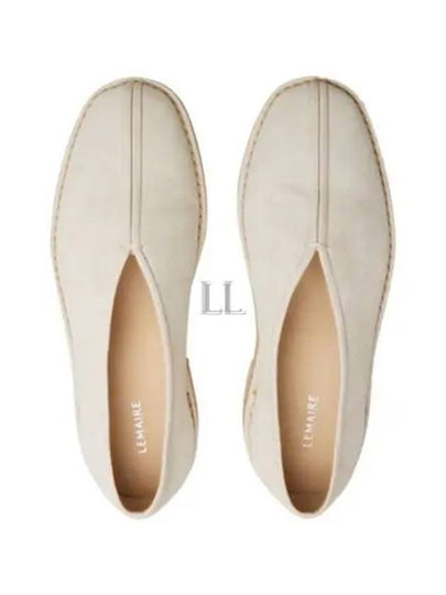 Piped Crepe Slippers White - LEMAIRE - BALAAN 2