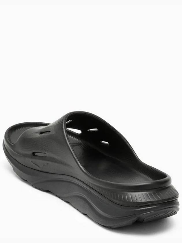 Ora Recovery Slide 3 Slippers Black - HOKA ONE ONE - BALAAN 4