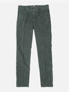 Corduroy Skin Fit Jeans Green - INCOTEX - BALAAN 3