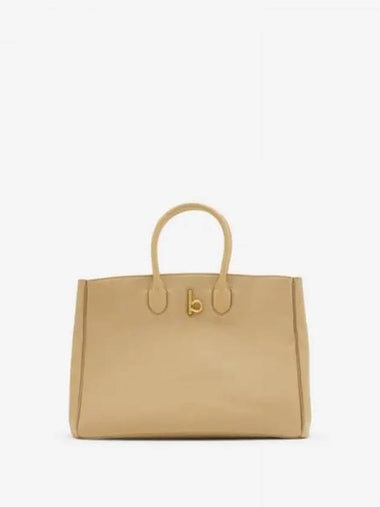 Medium Rocking Horse Tote Sand 314122 - BURBERRY - BALAAN 1