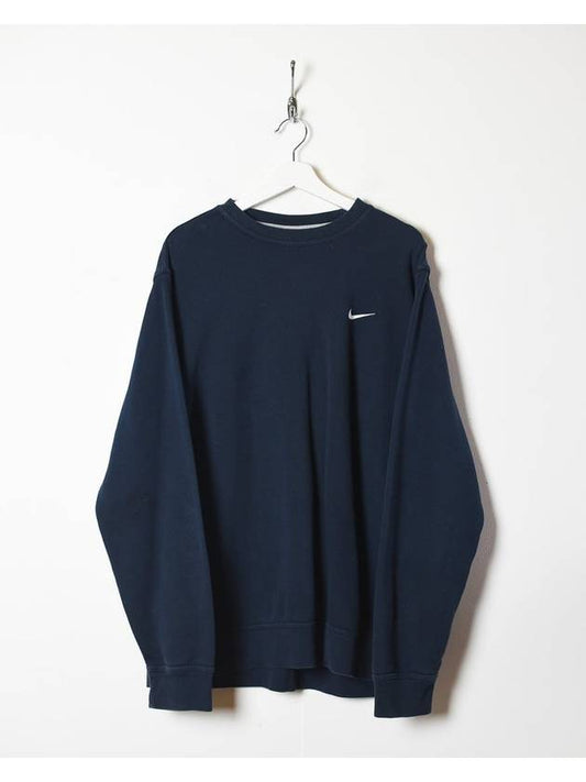 Trend Fleece Crewneck Sweatshirt Anthracite - NIKE - BALAAN 2