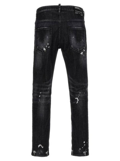 Pioner Wash Skater Jeans Black - DSQUARED2 - BALAAN 2