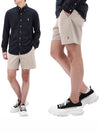 Men's Embroidered Pony Prepster Shorts Tan - POLO RALPH LAUREN - BALAAN 2