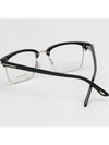 Glasses frame TF5504 005 lower gold silver black square - TOM FORD - BALAAN 4