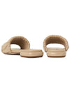 Matelasse Nappa Leather Slippers Beige - MIU MIU - BALAAN 7