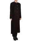 ROWX10125A RX095 001 Women s Long Coat - ROCHAS - BALAAN 6