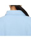 Print Cotton Long Sleeve PK Shirt Blue - SPORTY & RICH - BALAAN 8