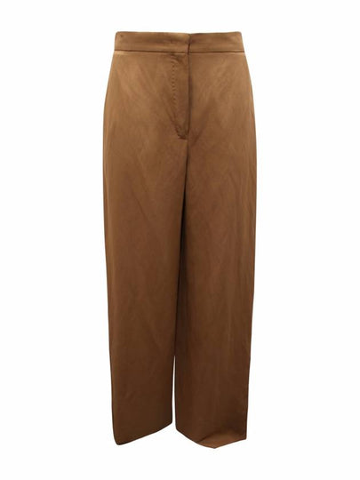 Gary Viscose Wide Pants Brown - MAX MARA - BALAAN 2