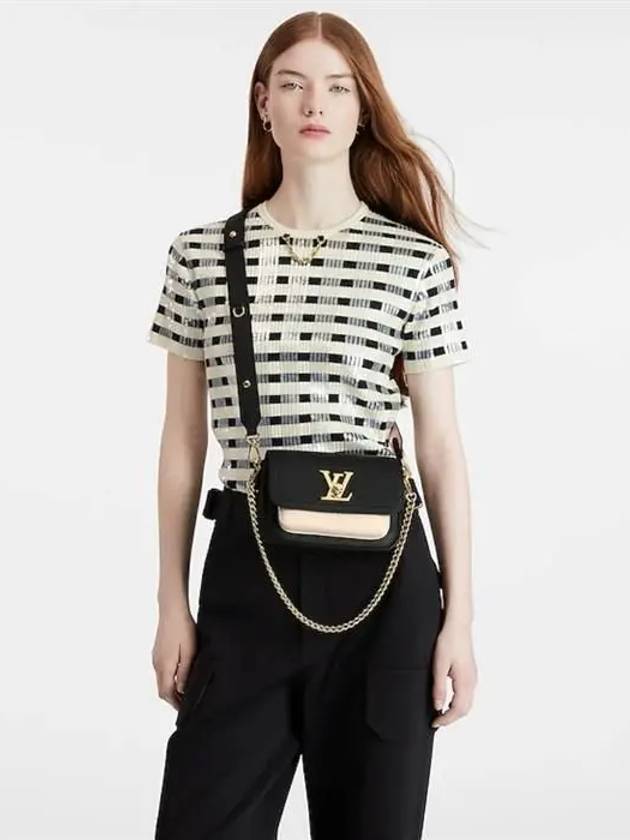 Lockme Tender Shoulder Bag Black - LOUIS VUITTON - BALAAN 7