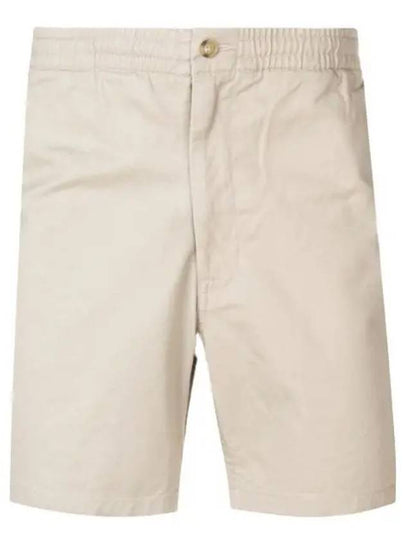 Men's Embroidered Pony Prepster Shorts Tan - POLO RALPH LAUREN - BALAAN 2