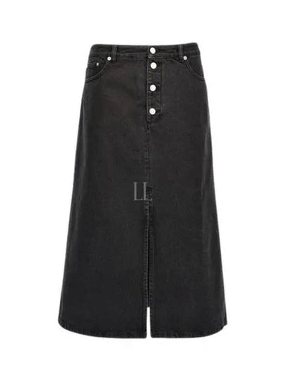 Skirt COHDKF06421LZE Black - A.P.C. - BALAAN 2