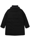 Men's Stand Collar Goose Down Coat Black SW21IGCO02BK - SOLEW - BALAAN 3