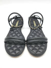 Strap Sandals Quilted Chain Black G40020 - CHANEL - BALAAN 2