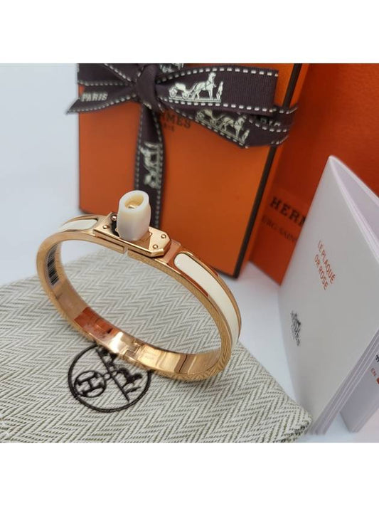 Mini Click Kelly Bracelet Rose Gold - HERMES - BALAAN 2