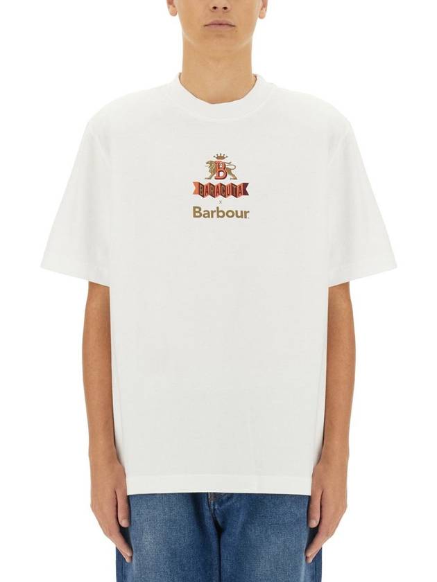 Baracuta T-Shirt With Logo - BARACUTA - BALAAN 1