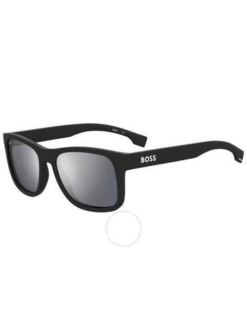 Hugo Boss Silver Square Men's Sunglasses BOSS 1568/S 0003/T4 55 - HUGO BOSS - BALAAN 1