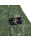 Off Dye Treatment Waffen Patch Hoodie Green - STONE ISLAND - BALAAN 6