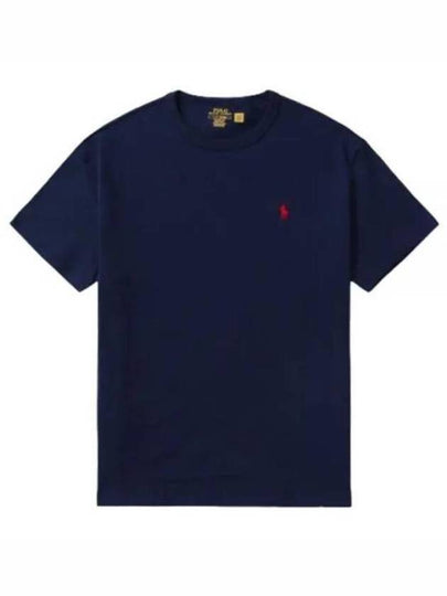 Pony Logo Classic Fit Short Sleeve T-Shirt Navy - POLO RALPH LAUREN - BALAAN 2