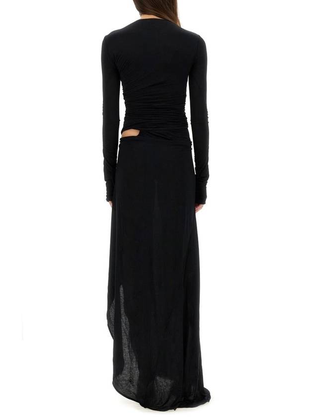 The Attico Draped Dress - THE ATTICO - BALAAN 3