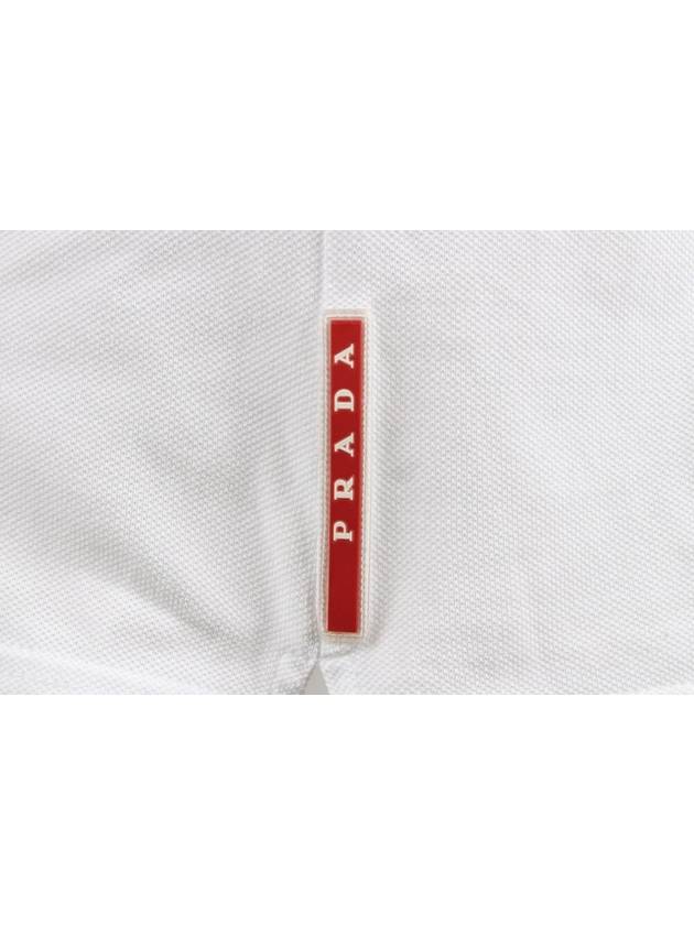 Logo PK Collar T Shirt XL - PRADA - BALAAN 9