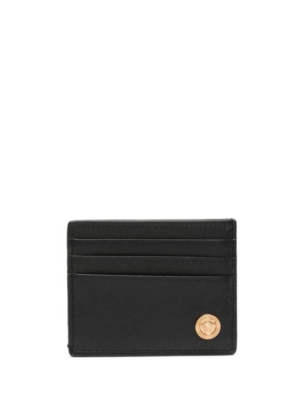 Medusa Biggie Card Wallet Black - VERSACE - BALAAN 1