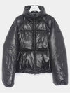 Breteuil patch logo high neck padded women s jacket 1A00136 5963V 999 - MONCLER - BALAAN 3