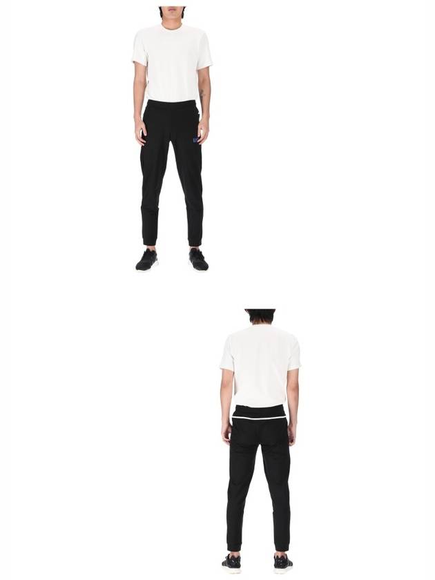 Men's Visibility Regular Fit Tracksuit Black - EMPORIO ARMANI - BALAAN 6