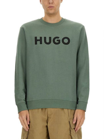 Hugo Boss "French Terry" Sweatshirt With Logo - HUGO BOSS - BALAAN 1