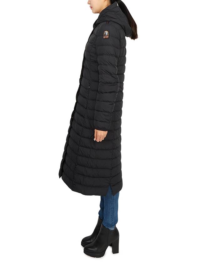 Women's Mega Hood Long Padding Black - PARAJUMPERS - BALAAN 5