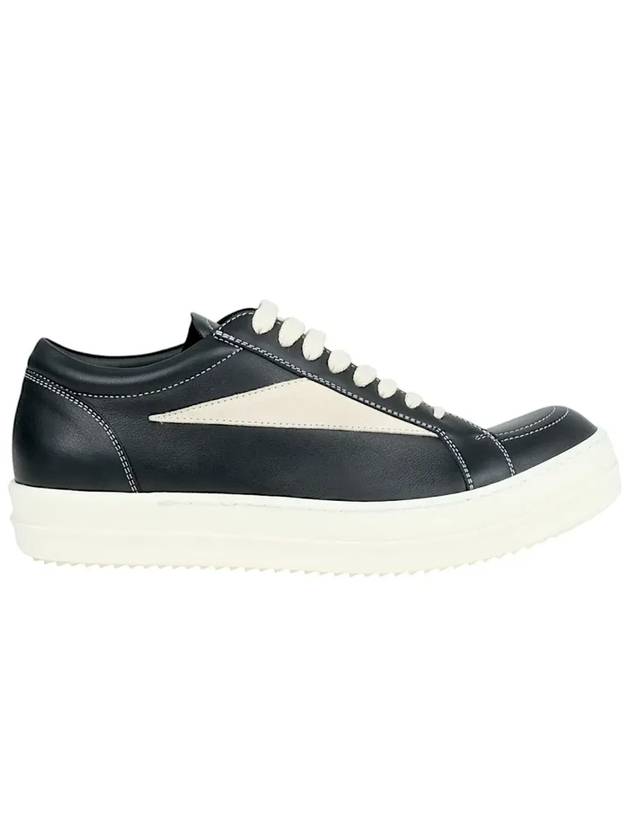 Vintage Velor Low Top Sneakers Black - RICK OWENS - BALAAN 2