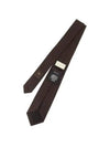 Silk Nectie Dark Brown - GUCCI - BALAAN 5