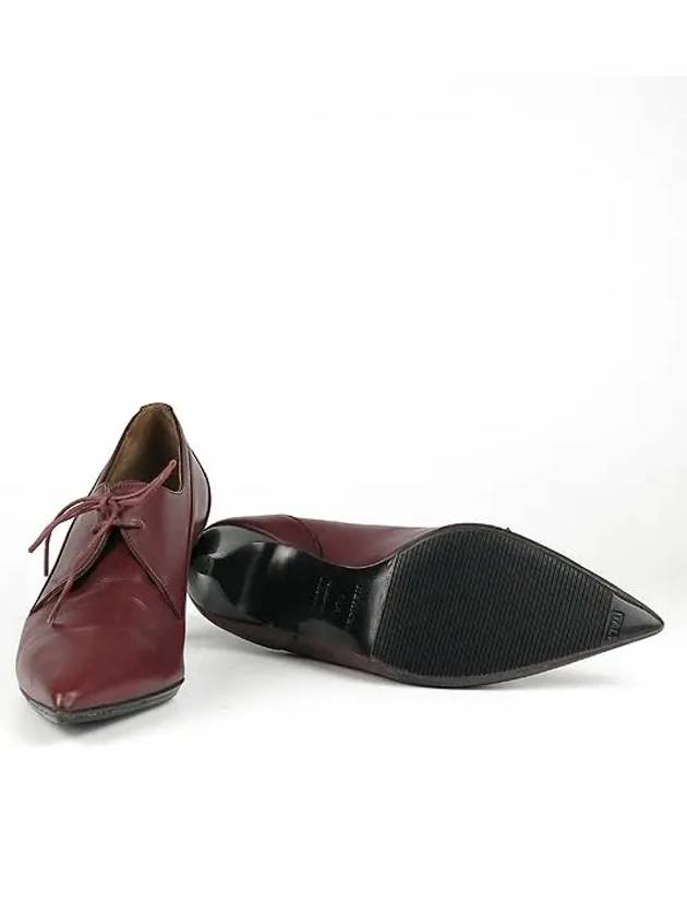 Smith Market Burgundy Shoes Women s - HERMES - BALAAN 2