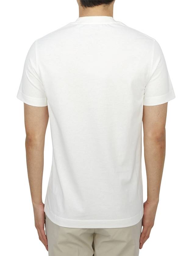 Check patch cotton t shirt 8102254 - BURBERRY - BALAAN 4