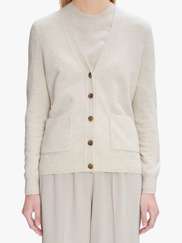 Louisa Wool Cardigan Ecru - A.P.C. - BALAAN 3