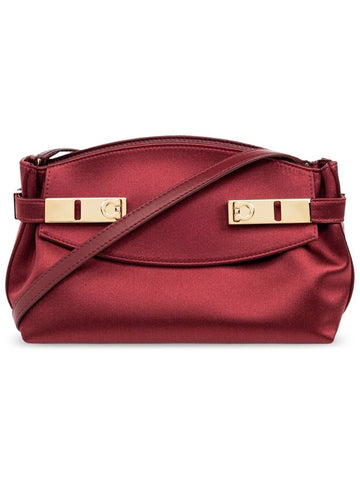 FERRAGAMO Shoulder Bag Hug, Women's, Burgundy - SALVATORE FERRAGAMO - BALAAN 1