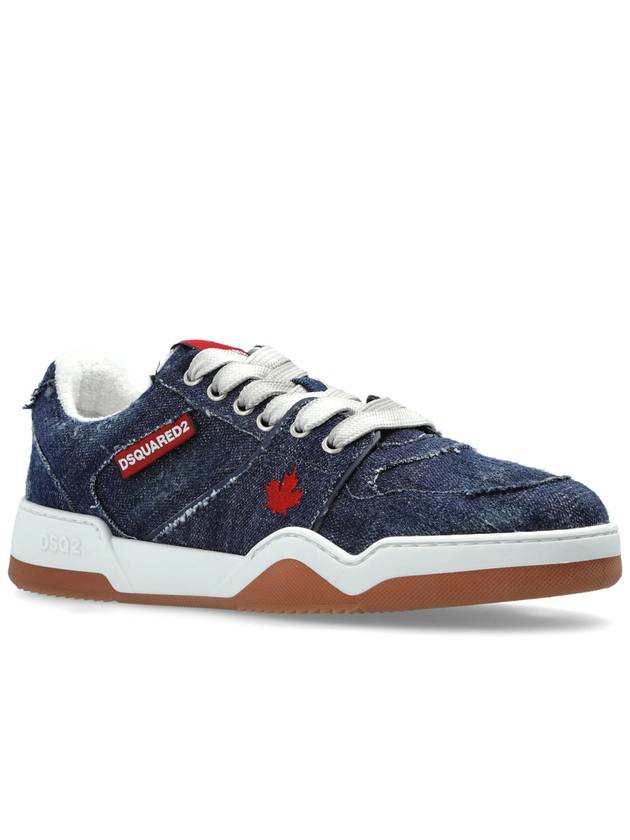 Dsquared2 Sneakers Spiker, Men's, Navy Blue - DSQUARED2 - BALAAN 4